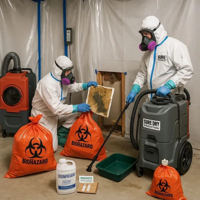 Contaminated Water Handling Protocols process in Nanticoke, PA