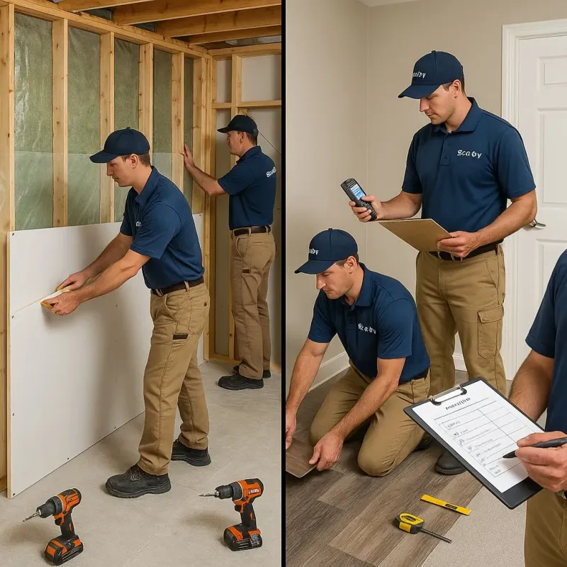 Repairs and Reconstruction process in Nanticoke, PA